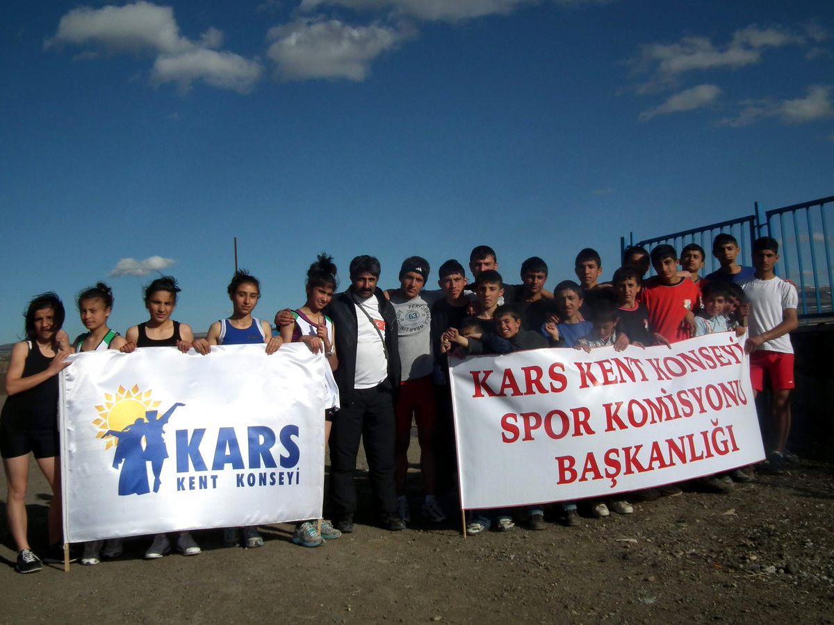 Kars Kent Konseyi'nce Atletizm Yarışması Düzenlendi