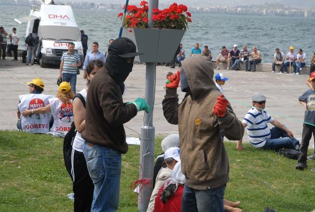 Pankart Asan Göstericiye Gözaltı