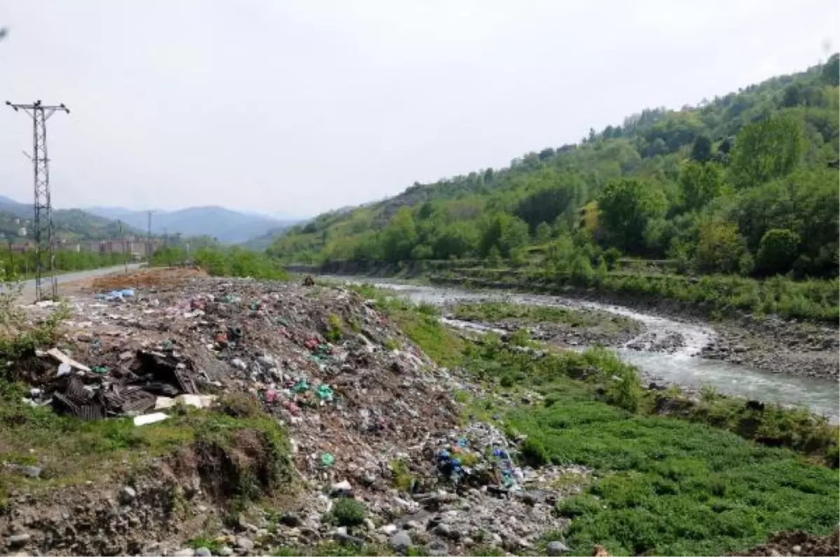 Rize'de Organik Tarım Havzası Çöp Deposu Oldu