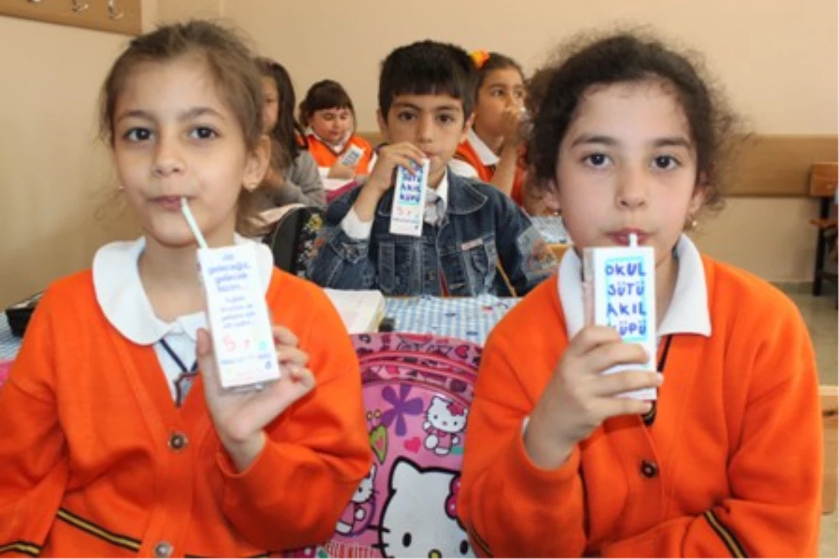 Trabzon\'da Okullarda Süt Dağıtımı Başladı
