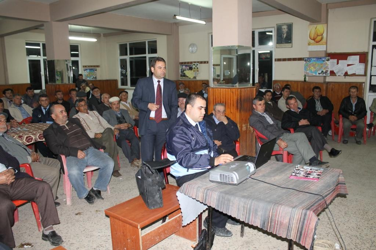 Yenişehirli Üreticilere Yeni Hal Kanunu Anlatılıyor