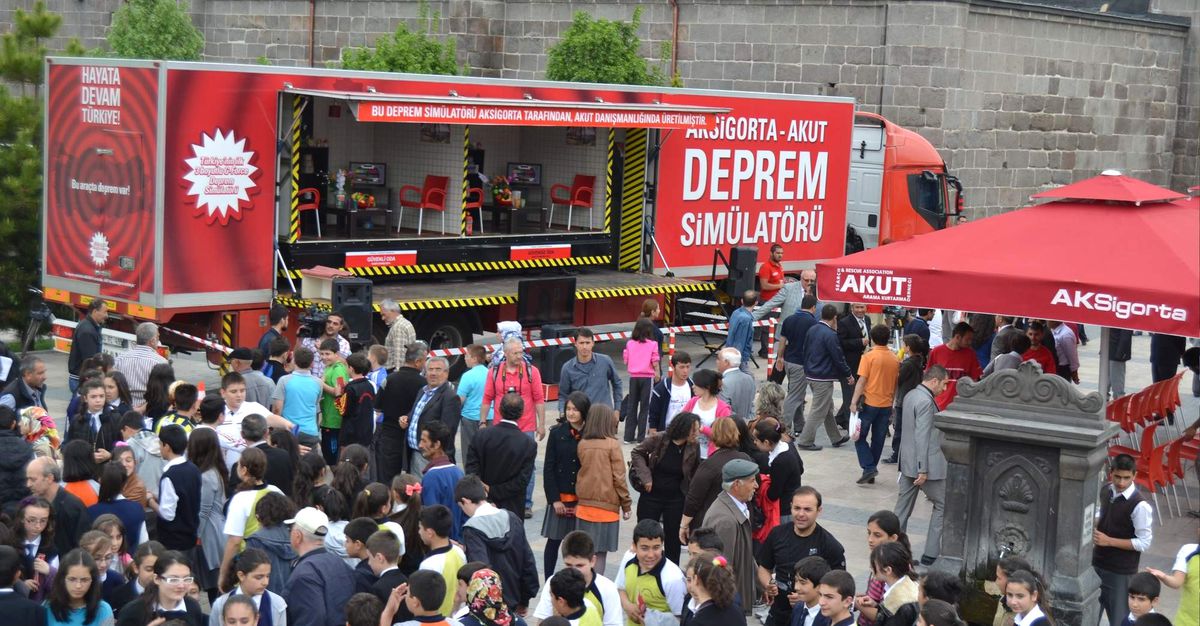 Akut Deprem Simülatörü Kayseri\'de