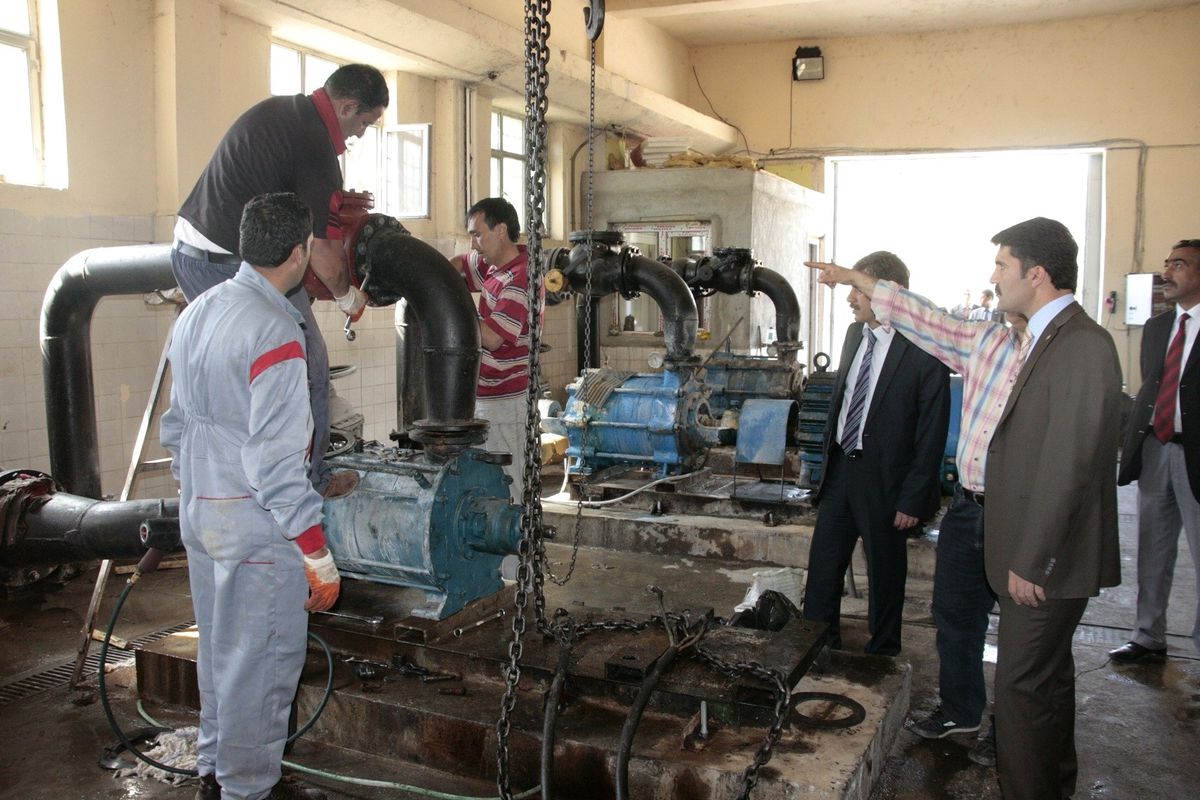 Başkan Çakır Su Şebekesindeki Çalışmaları Yerinde İnceledi