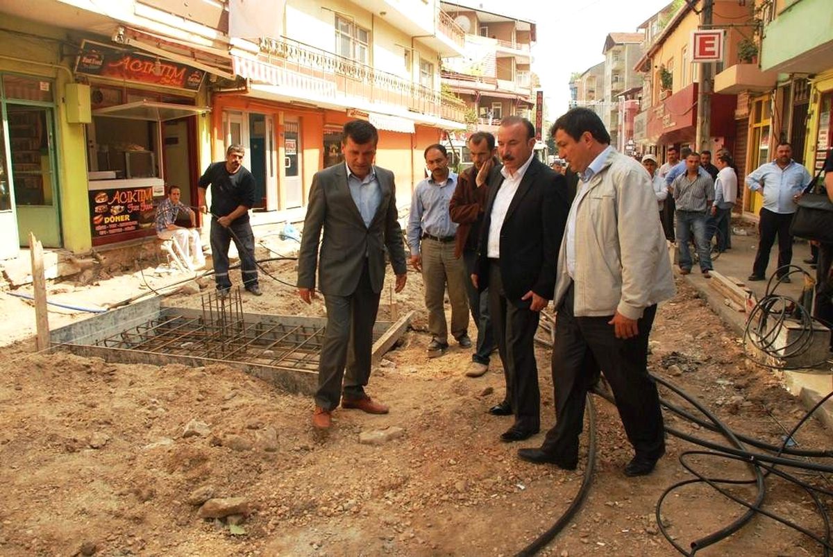 Başkan Doğan, Üçyol'daki Çalışmaları Yerinde İnceledi