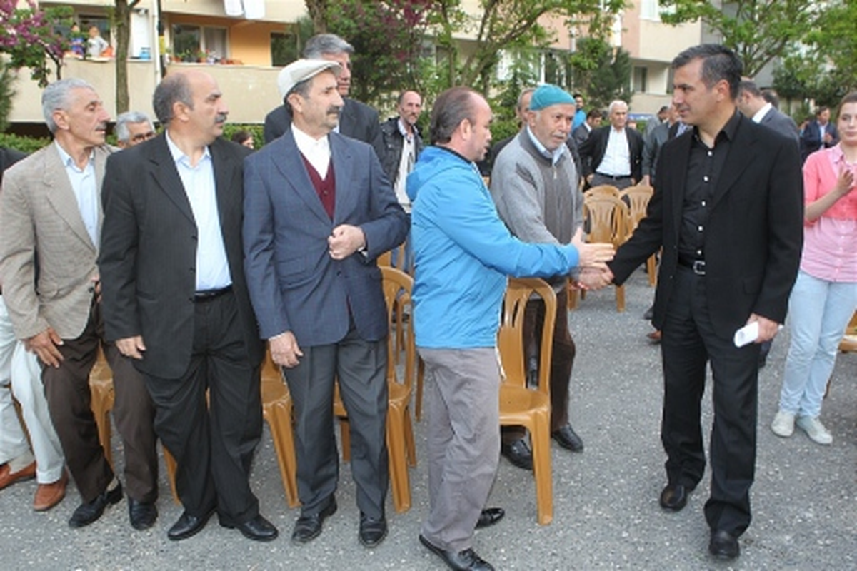 Başkan, Site Sakinleriyle Buluştu