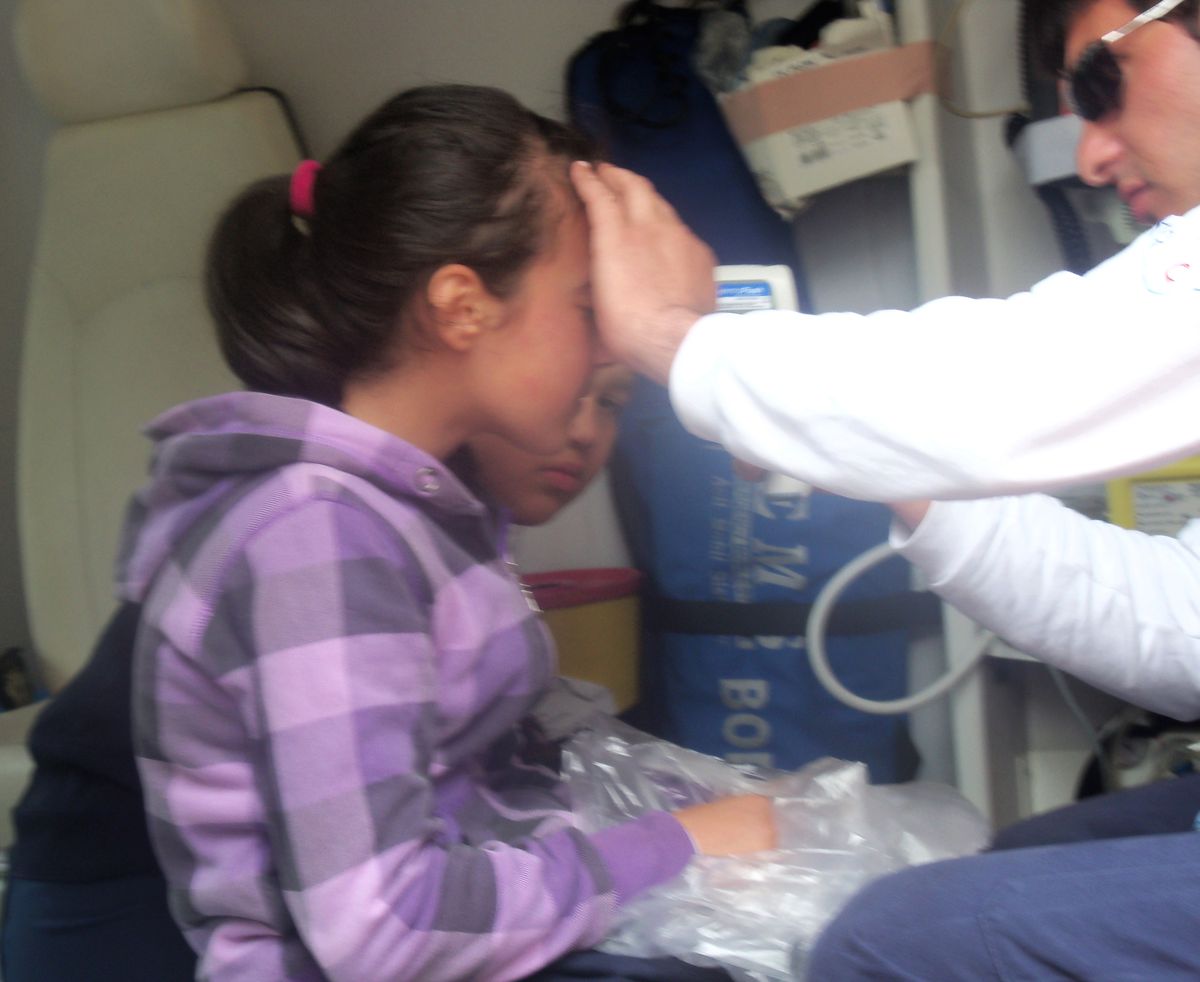 Başkentte Öğrenciler Hastanelere Koştu