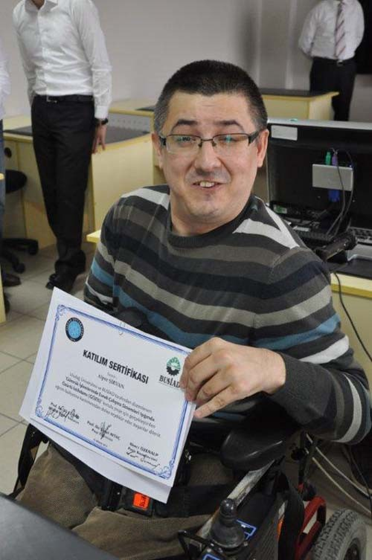 Engelli Gençlerin İş Sevinci