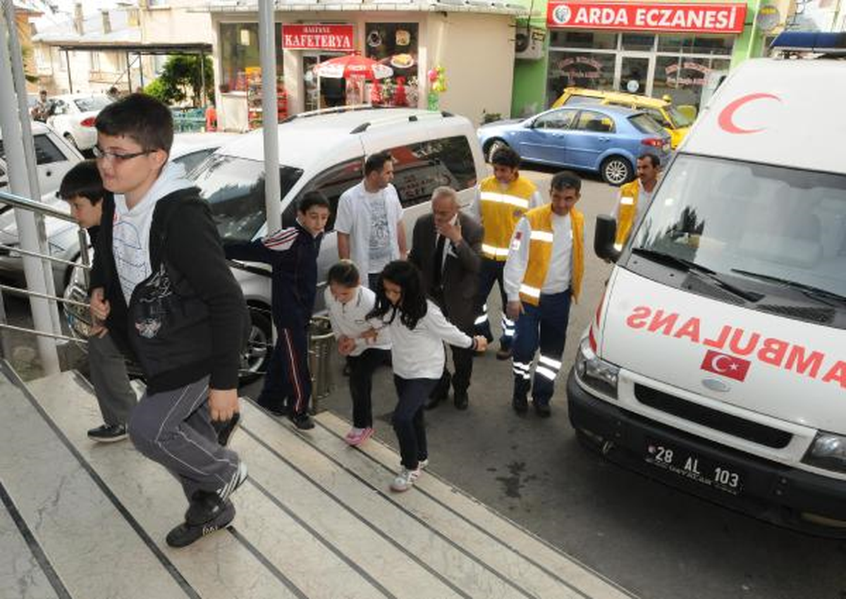 Giresun\'da Süt İçen Öğrenciler Hastanelik Oldu
