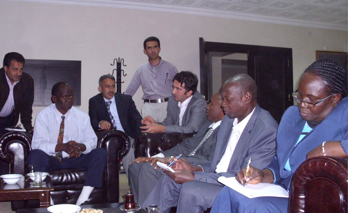 Mali Heyeti Edremit Su Sporları Merkezi\'ni Ziyaret Etti