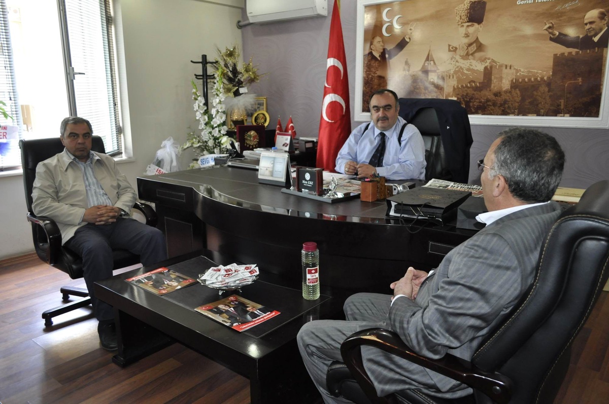 Melikgazi Belediye Meclis Üyelerinden Mete Eke\'ye Ziyaret
