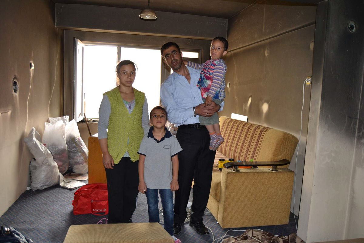 (Özel Haber) Evleri Yandı, Hayatları Karardı
