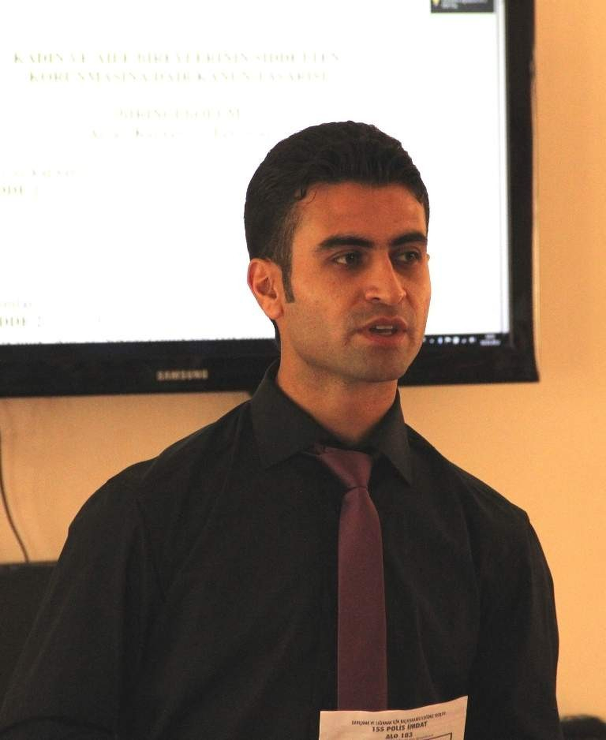 Sarıgöl\'de Polislere Seminer Verildi