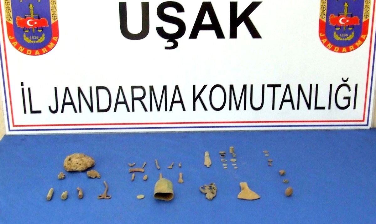 Uşak\'ta Tarihi Eser Operasyonu