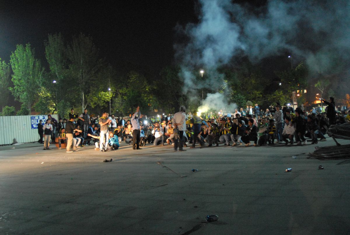 Çağlayan\'da 28 Taraftar Gözaltında