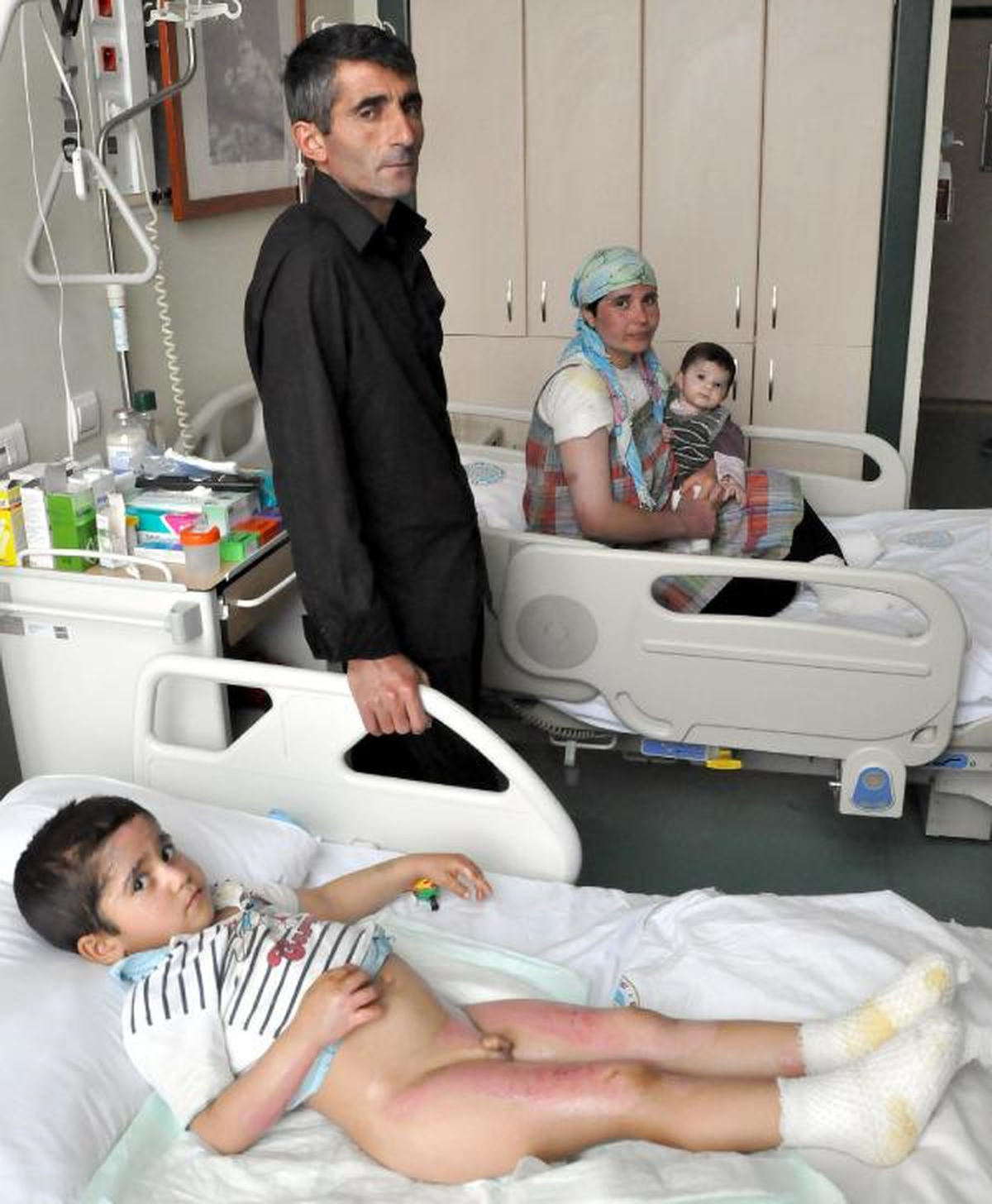 Alevler Kahraman Anneyle Baş Edemedi
