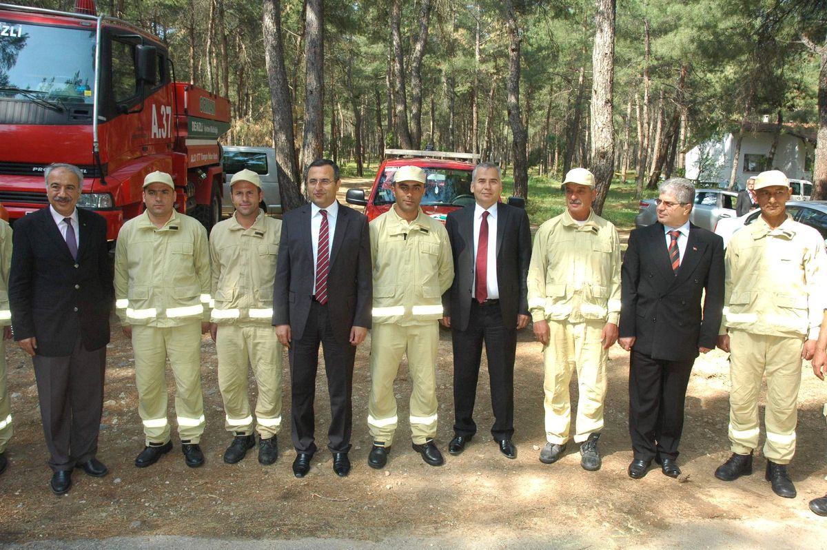 Denizli\'de Orman Yangınlarına Karşı Tüm Tedbirler Alındı