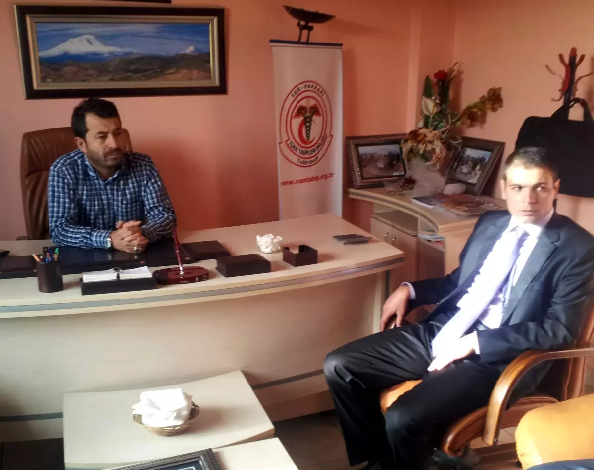 Has Parti'den Tabipler Odası'na Ziyaret