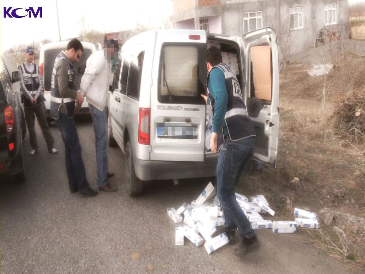 Iğdır'da Kacak Sigara Operasyonu