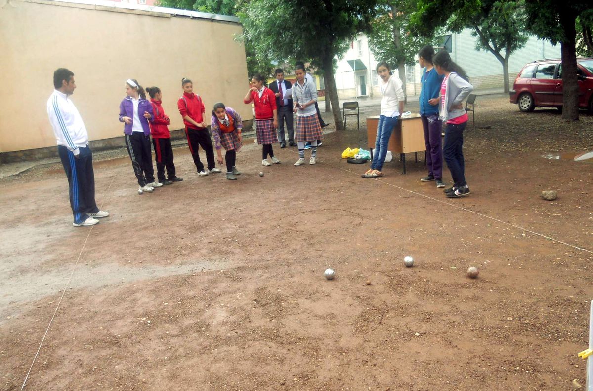 İlköğretim Okulları Arasında Bocce Turnuvası Yapıldı