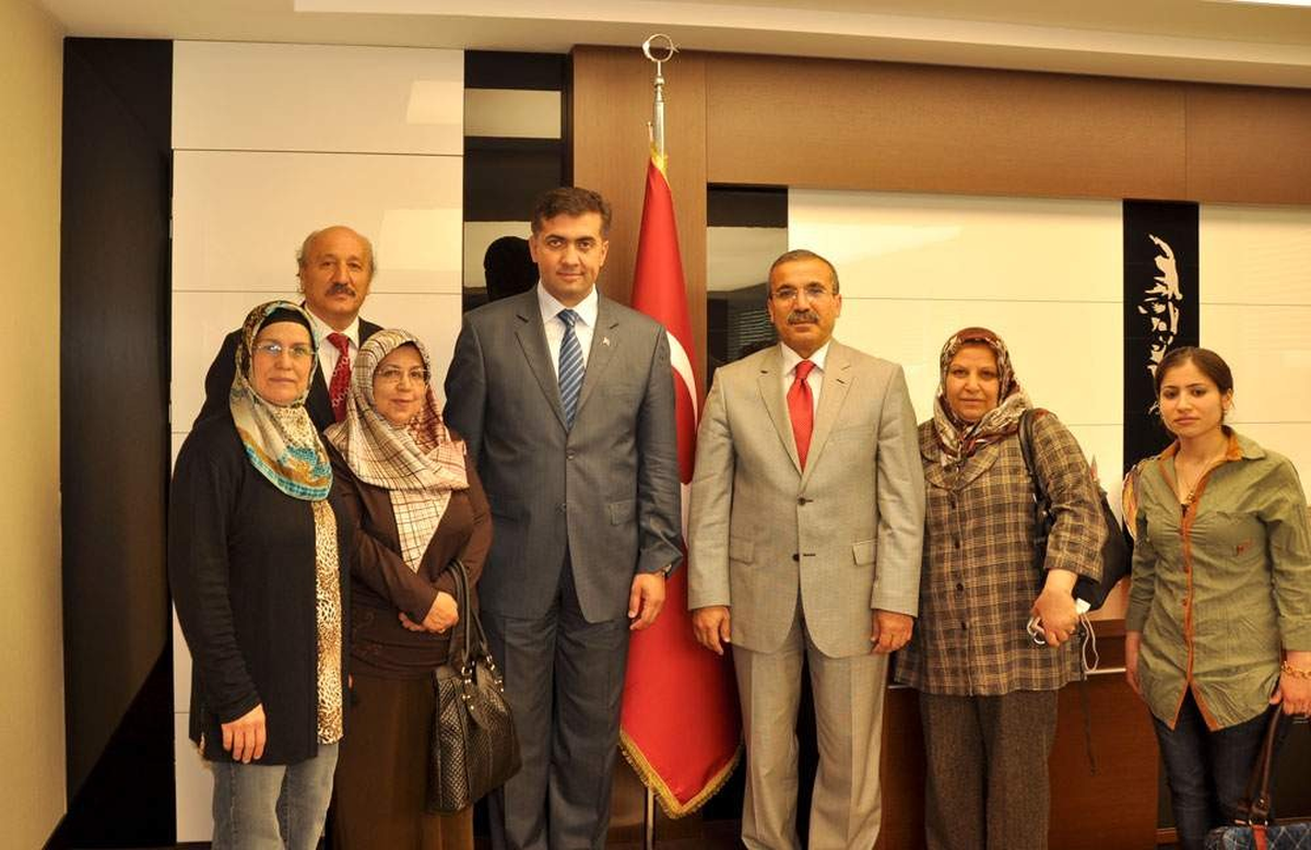Iraklı Türkmen Heyeti, Başkan Kalaycı\'yı Ziyaret Etti