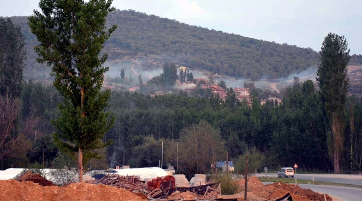Deprem Sonrası Korkutan Görüntü
