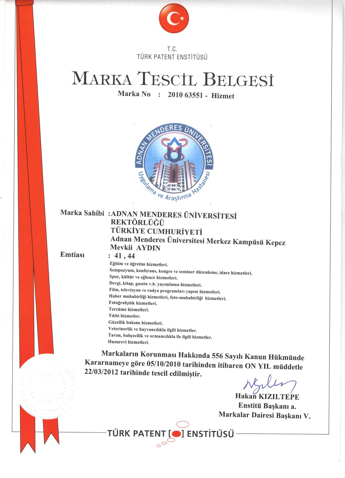 Marka Üniversite Adü