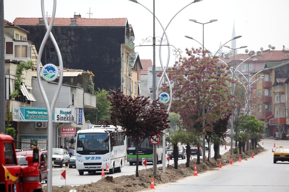 Orhangazi Caddesi\'nde Çalışmalar Başladı