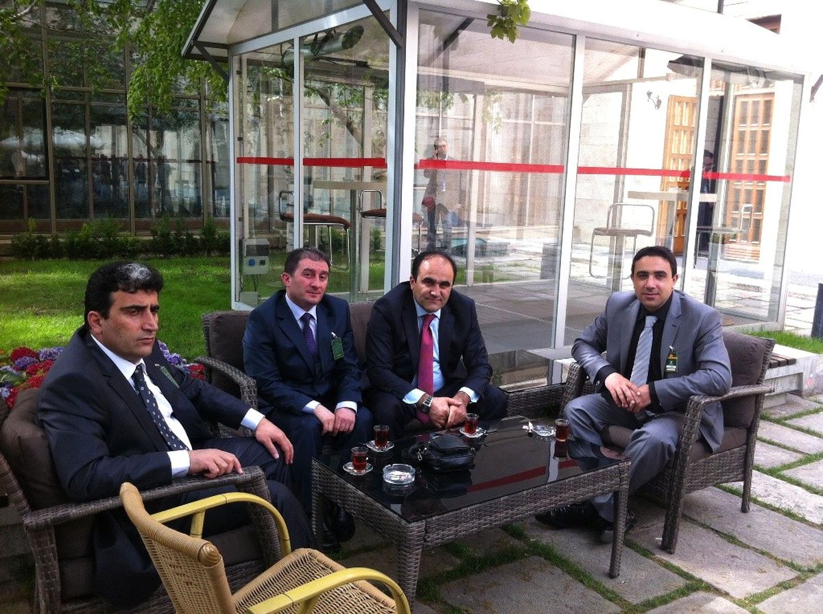Sağlık Heyeti Milletvekili Özbek'i Ankarada Ziyaret Etti
