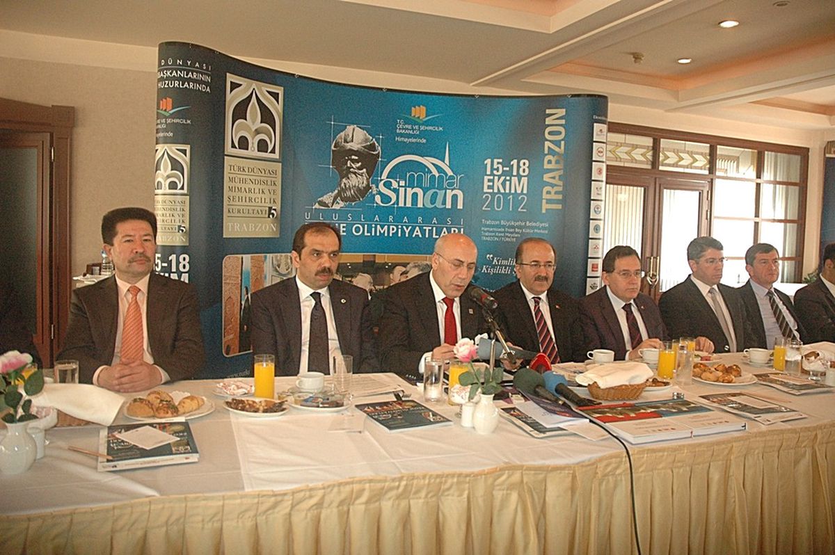 Trabzon\'da 15-18 Ekim 2012 Tarihinde Türk Dünyası Mühendislik, Mimarlık ve Şehircilik Kurultayı...