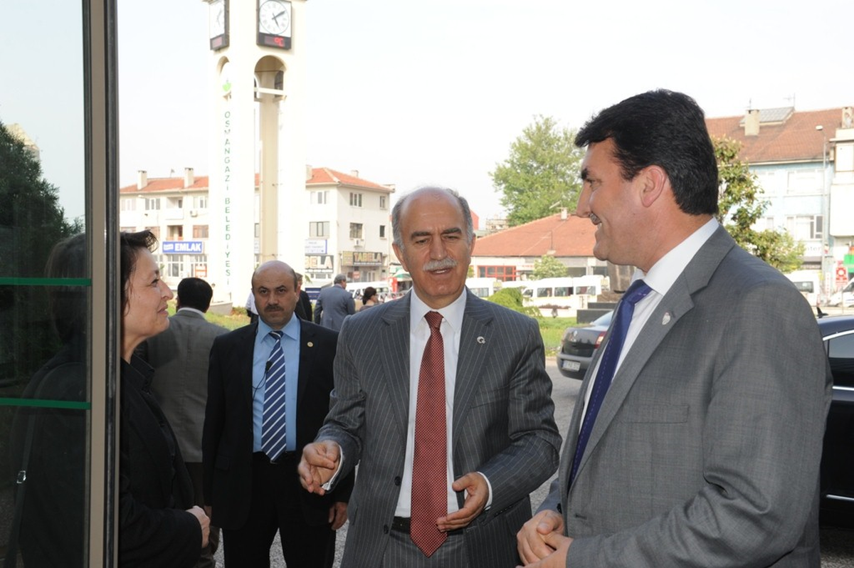 Vali Harput Başkan Dündar\'ı Ziyaret Etti