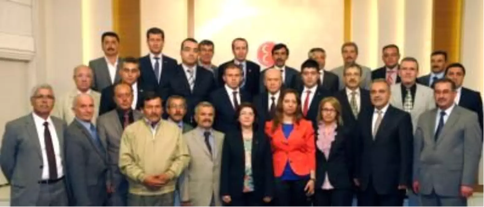 MHP Nevşehir Teşkilatlarından Genel Başkan Bahçeli\'ye Ziyaret