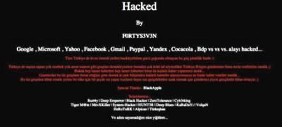 Türk Hacker\'lar İş Başında!