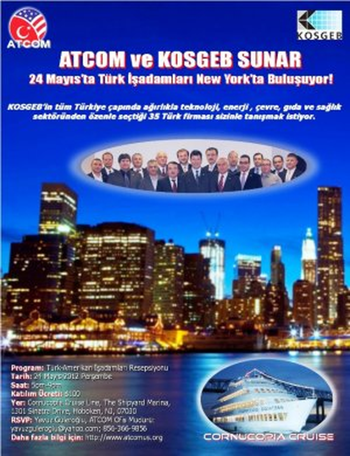 Türk İşadamları New York'ta