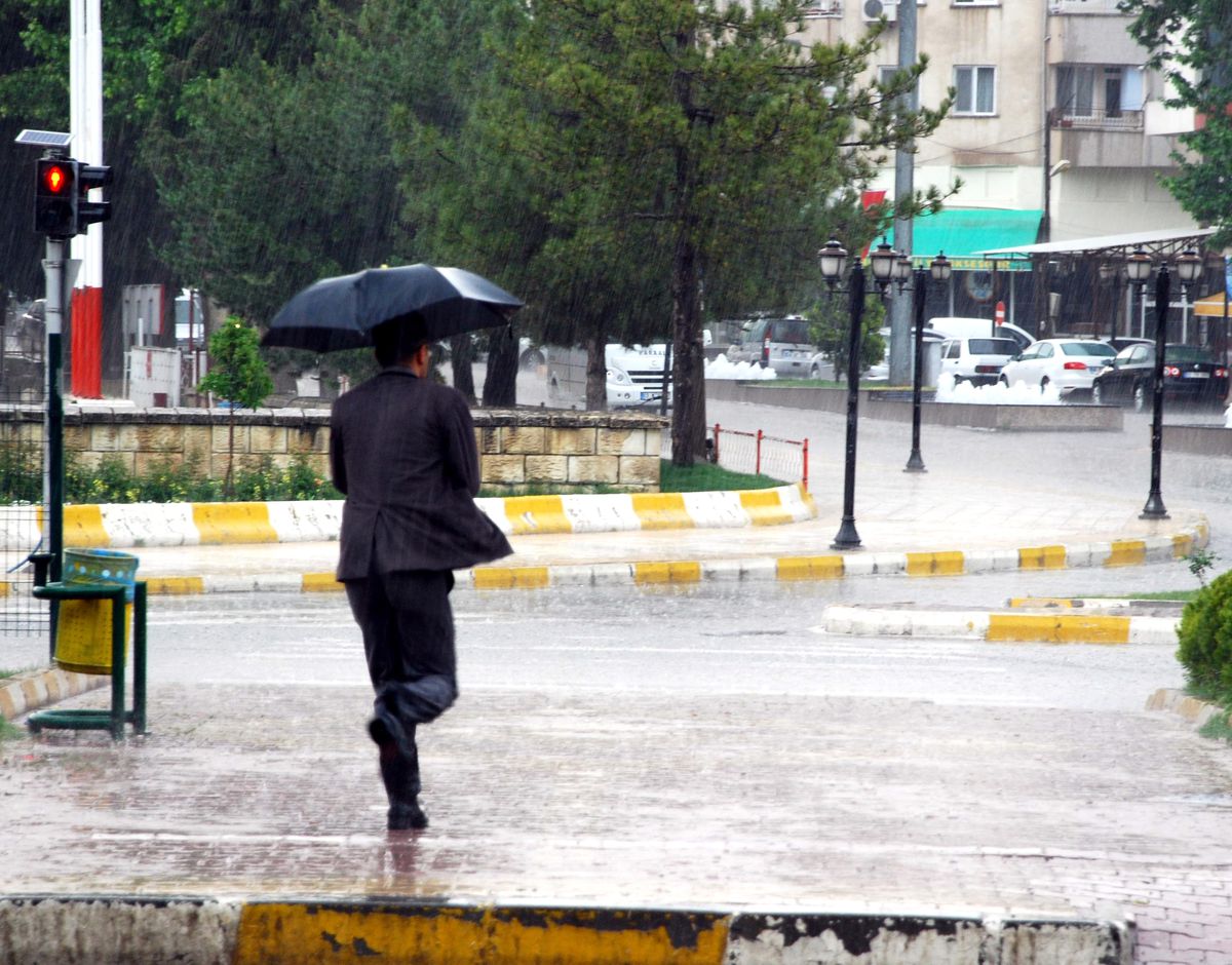 Adıyaman\'da Şiddetli Yağmur