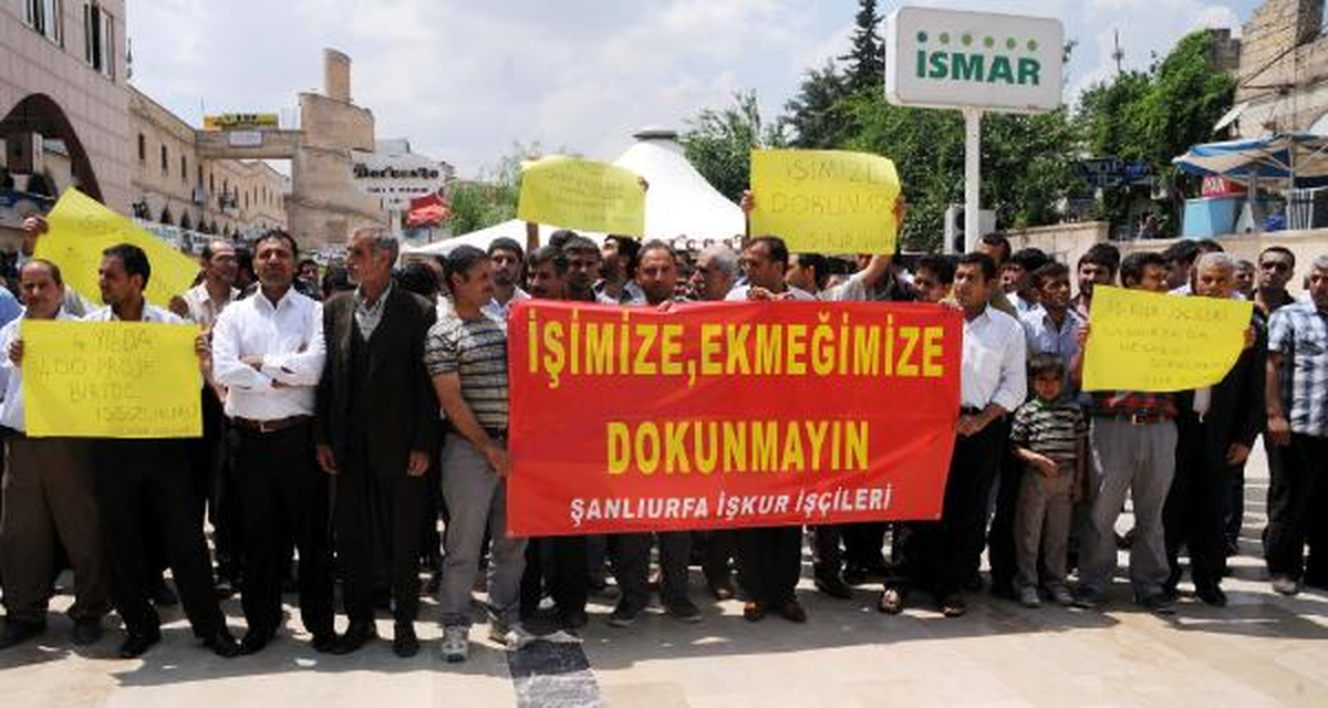 Geçici İşçilerden Eylem