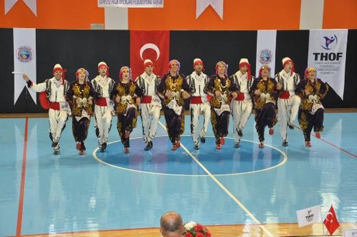 Halk Oyunları Yarışması Sonuçlandı