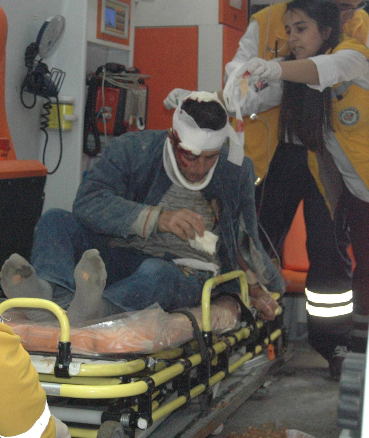İnşaat İşçisi Ölümden Döndü