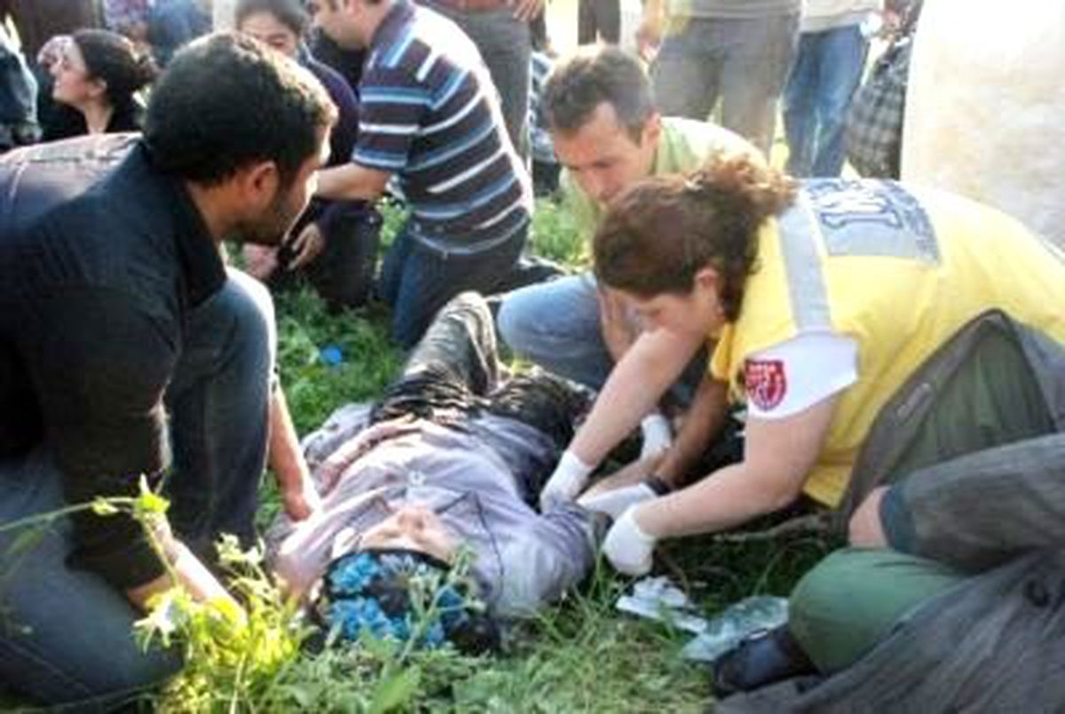 İşçi Servisi Devrildi: 16 Yaralı