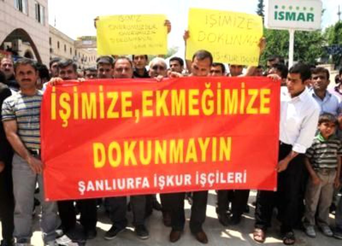 Toplum Yararına Çalışan İşçilerden Eylem