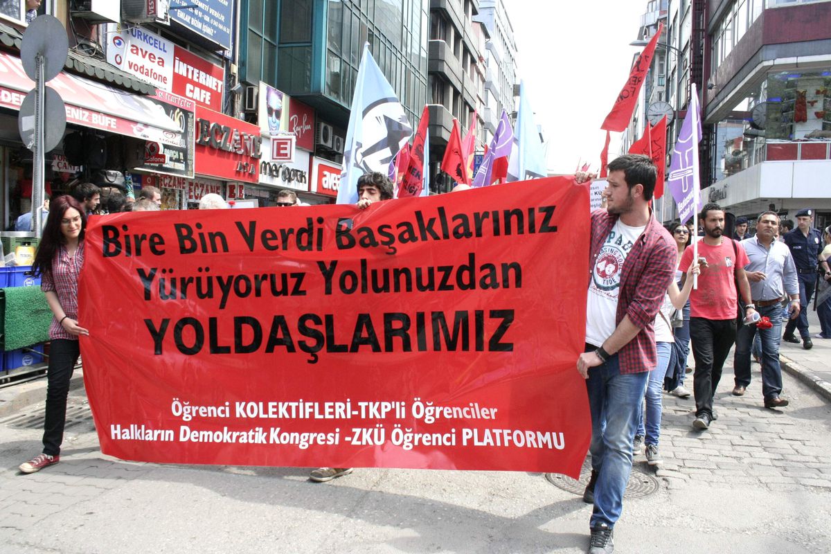 Zonguldak\'ta Deniz Gezmiş Anıldı
