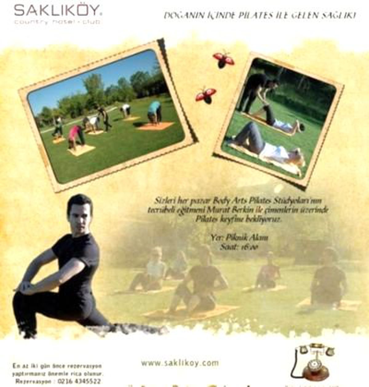 Açık Havada Pilates Keyfi