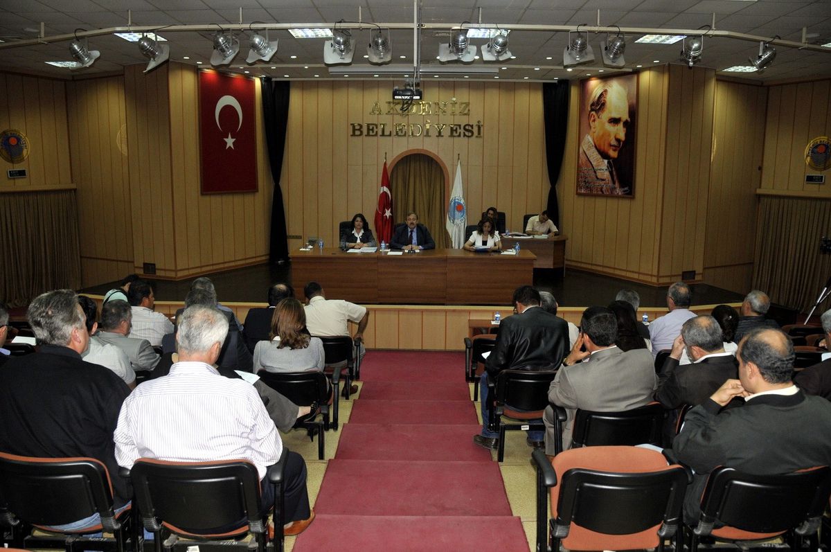 Akdeniz Belediye Meclis Toplantısı Yapıldı