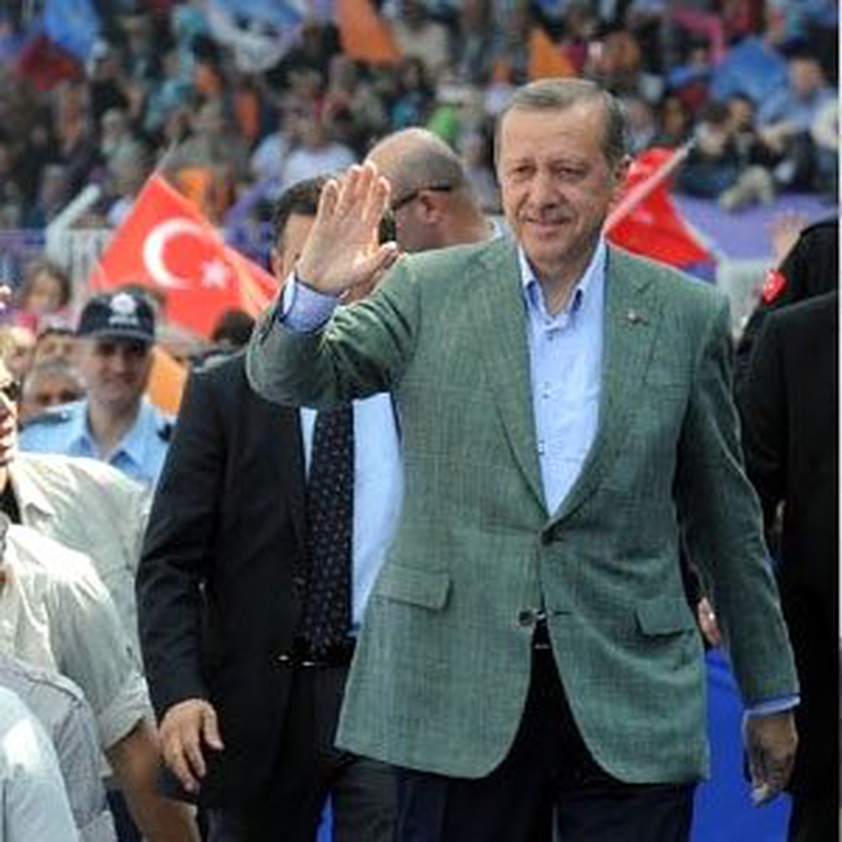 Erdoğan\'a "Son 10 Yılın Dünya Şahsiyeti" Ödülü Verildi (1)