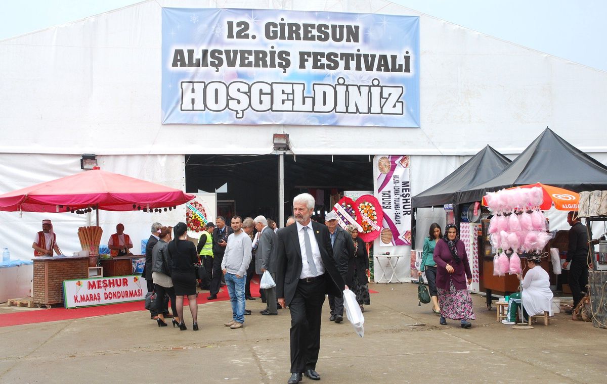 Giresun'da 12. Alışveriş Festivali Bugün Başladı