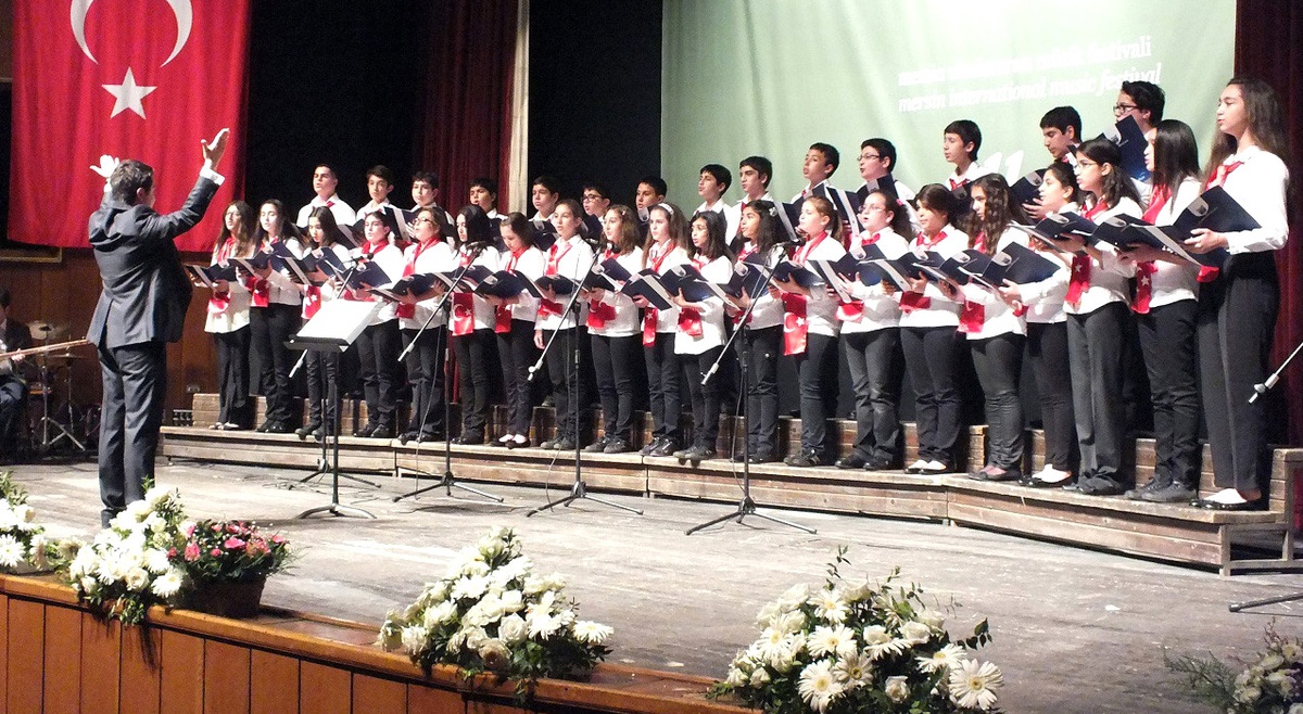 Özel Sanko İlköğretim Okulu Korosu Müzik Festivaline Katıldı