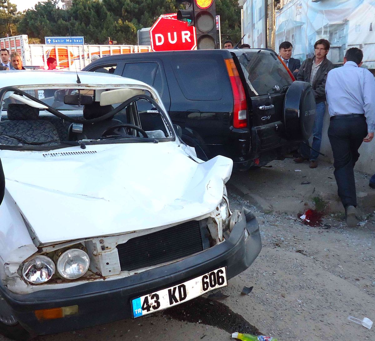 Simav\'da Trafik Kazası: 4 Yaralı