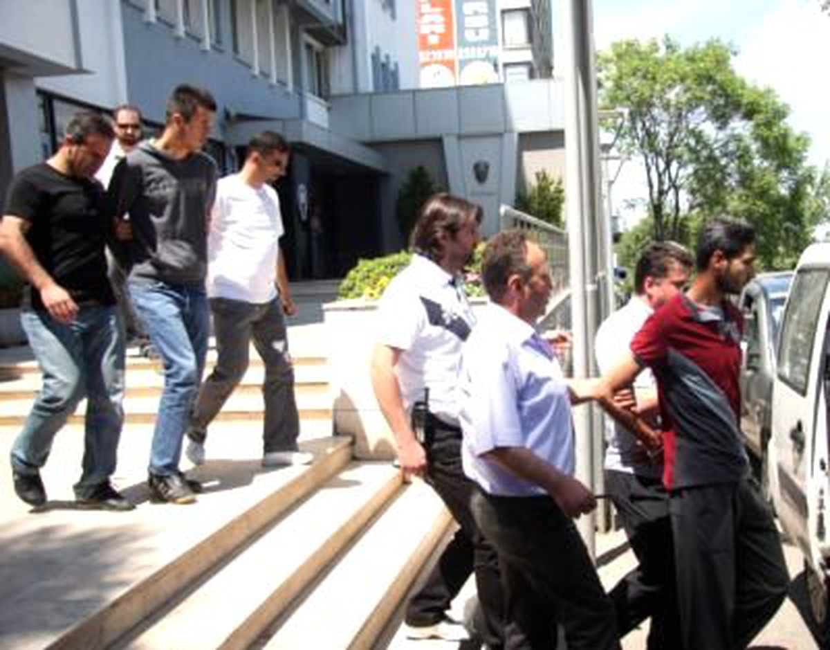 Trafik Magandaları Adliyeye Sevk Edildi