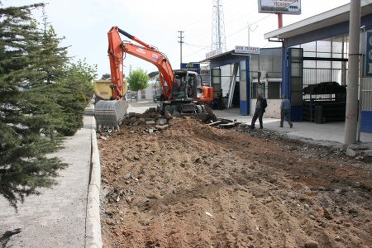 Asfaltlama Çalışması