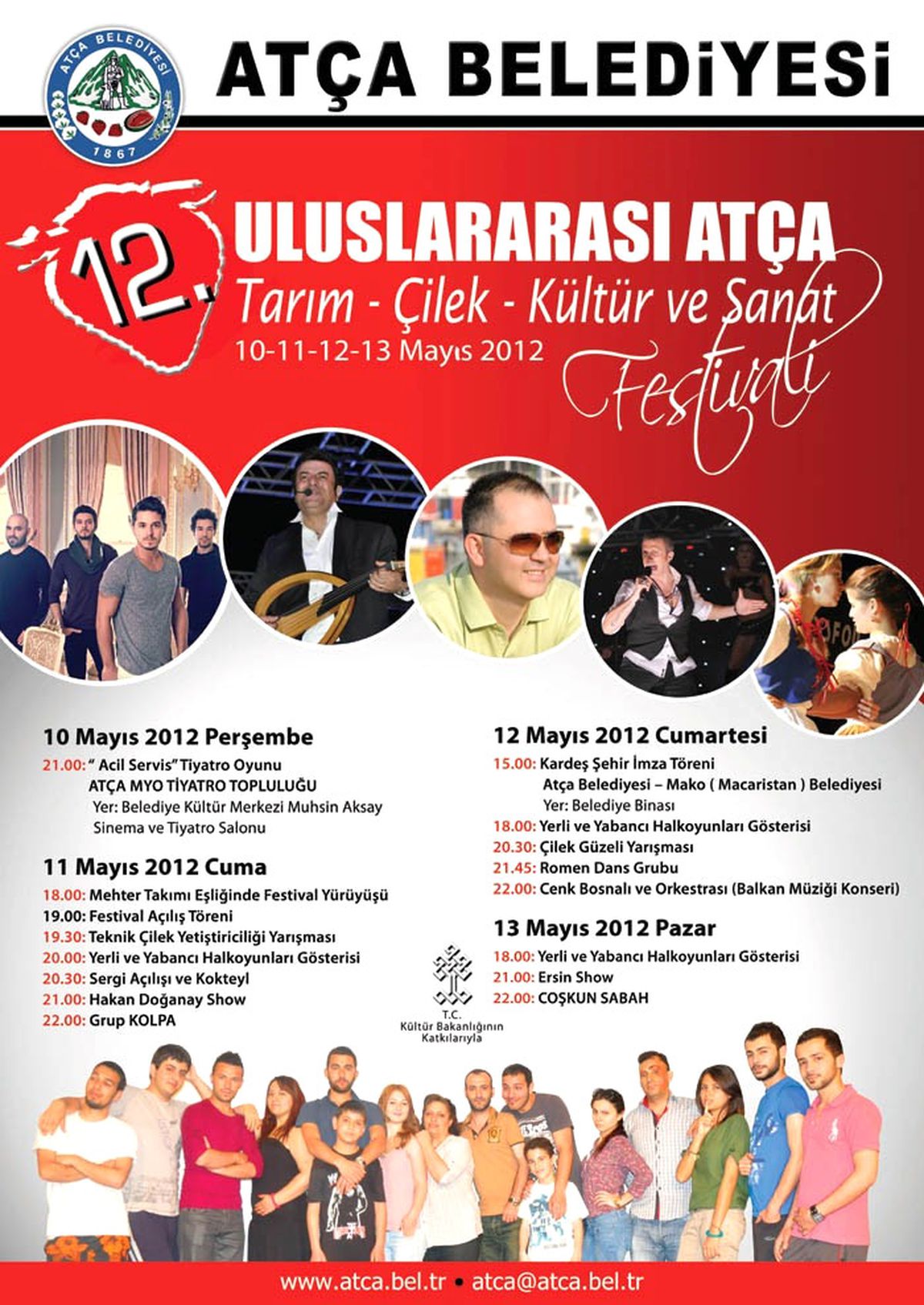 Atça Tarım, Çilek Kültür ve Sanat Festivali ile Tanıtılacak