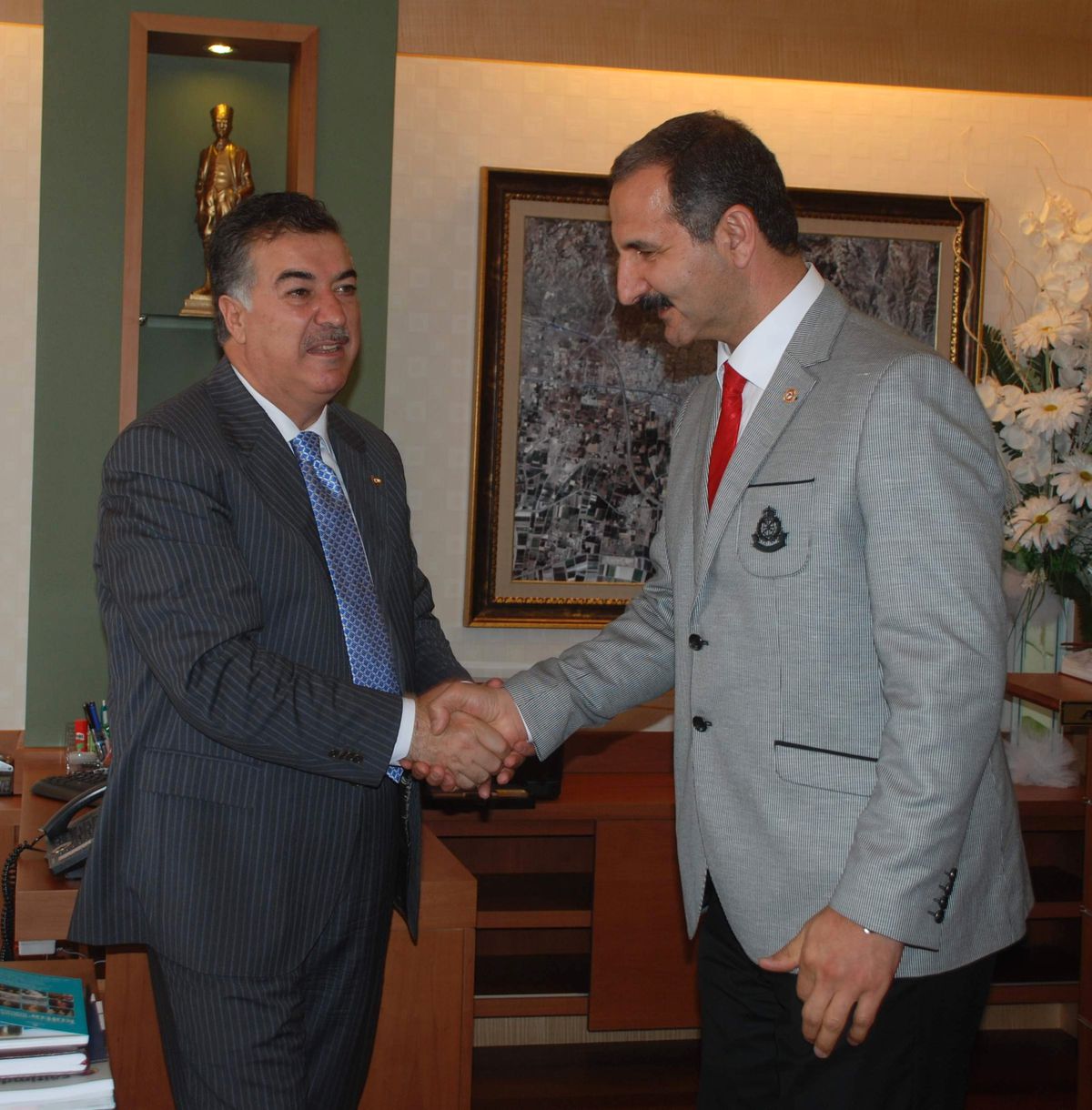 Aydın Tabip Odası Yönetimi Vali Kerem Al'ı Ziyaret Etti